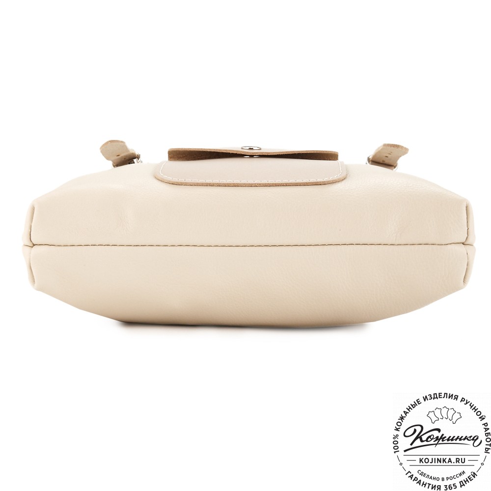 Кожаный рюкзак "Vogue New" (сливки)